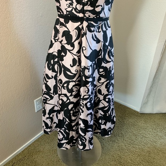 Taylor Blush Pink And Black Size 6 Dress - Picture 6 of 8